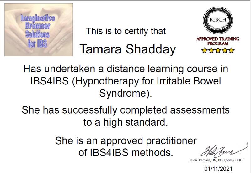 IBS4IBS Certificate