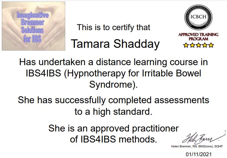 IBS4IBS Approved Practitioner